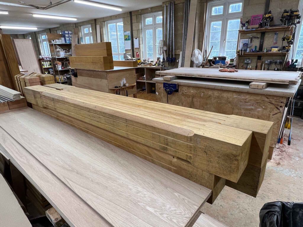 oak wood joinery