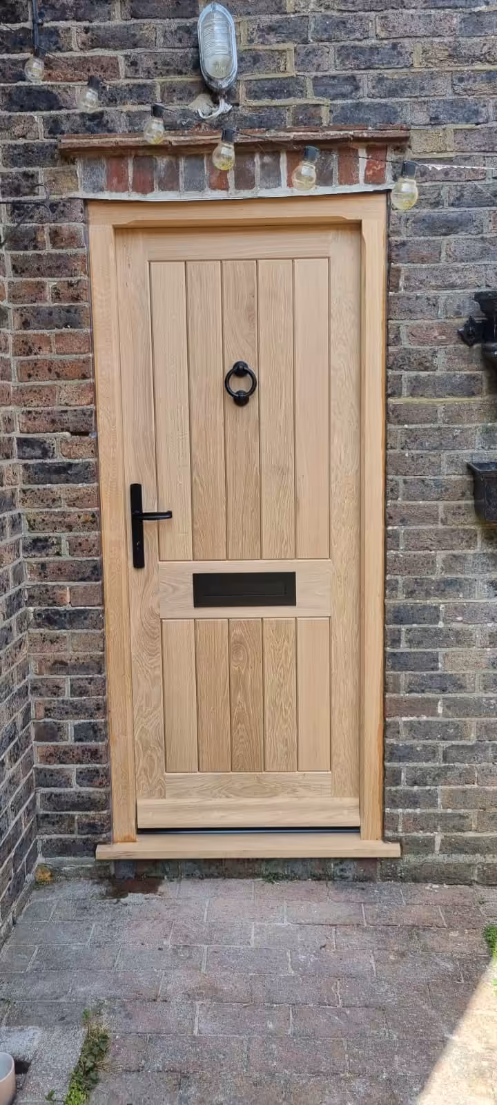 oak front door