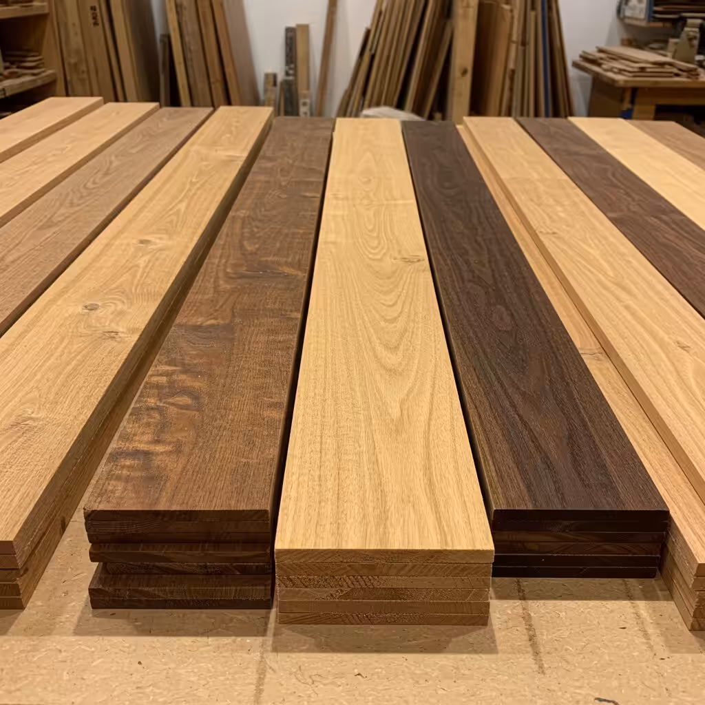 Types of wood and timber