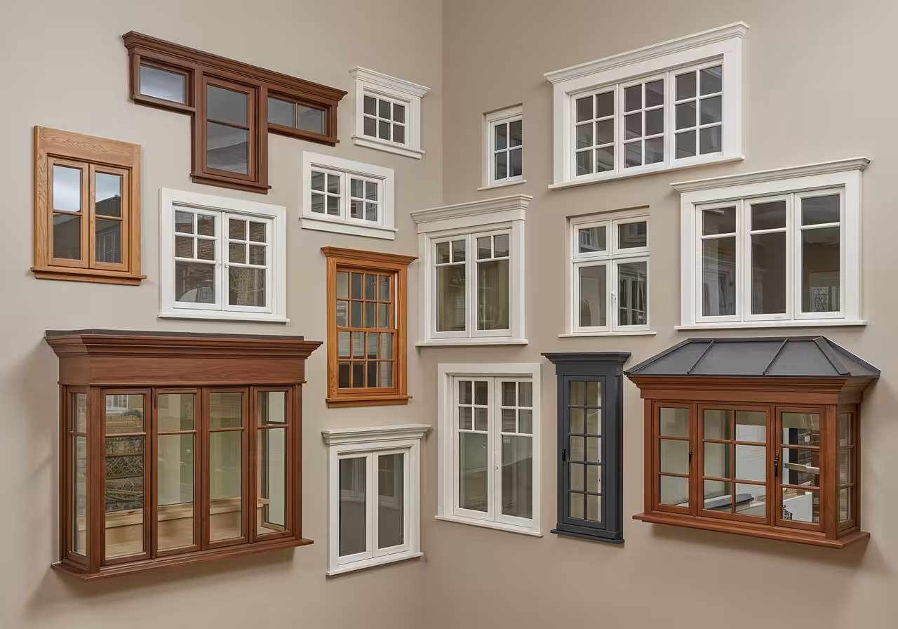 Various bespoke windows